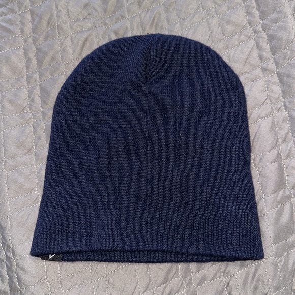 CHILLMEISTER ONE SIZE FITS ALL BASIC NAVY BLUE BEANIE - Picture 2 of 3